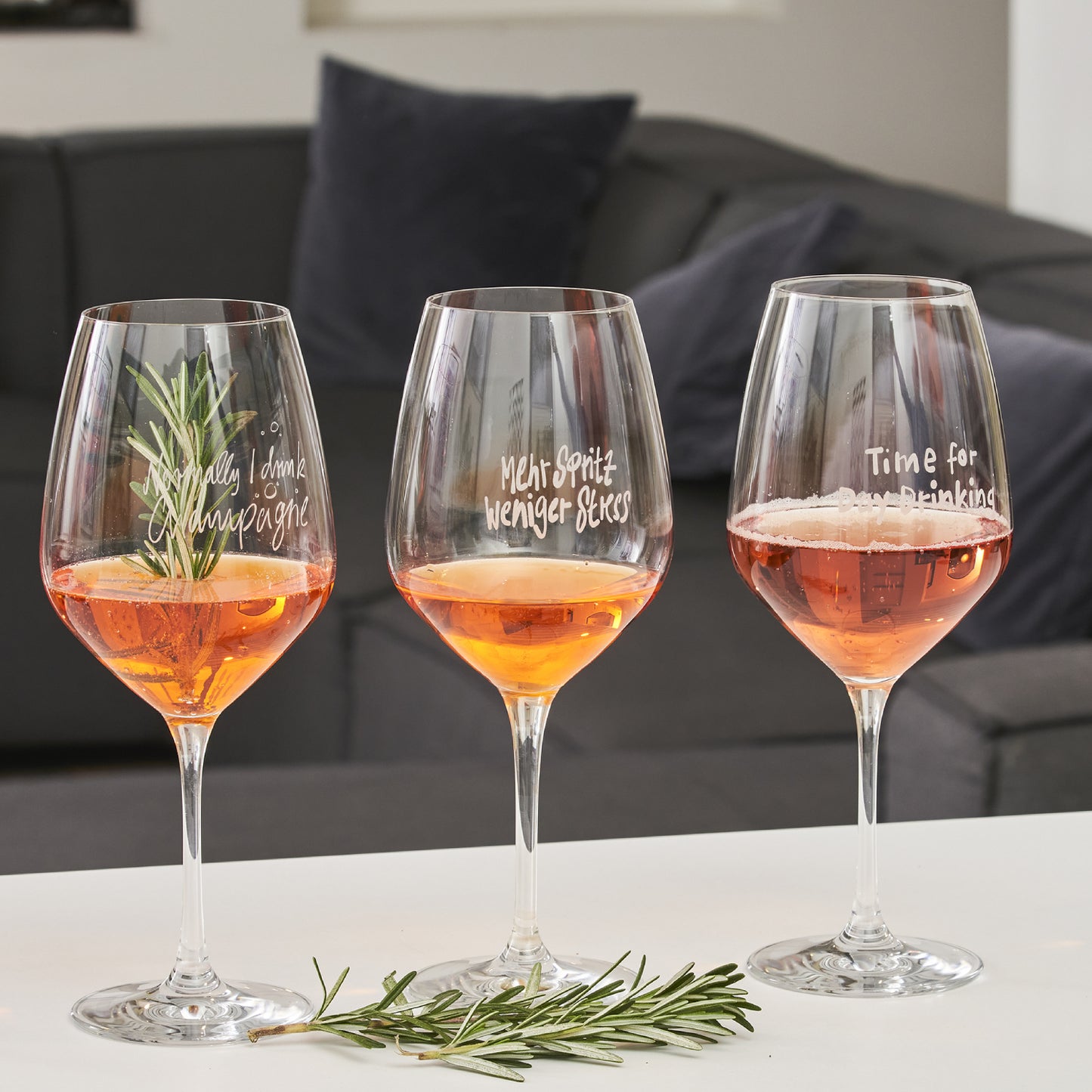 Weingläser Spritzgläser CLARA Sprüche Töchter&Söhne
