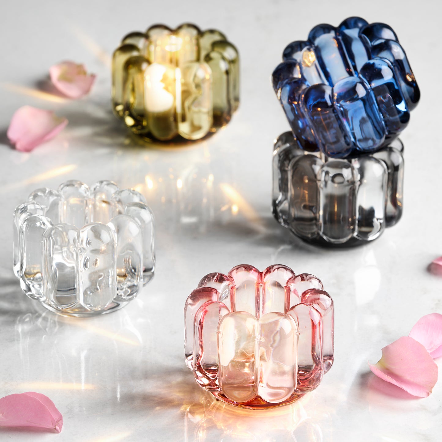 Teelichthalter Kerze Dekoration Verschiedene Farben Bold Töchter&Söhne