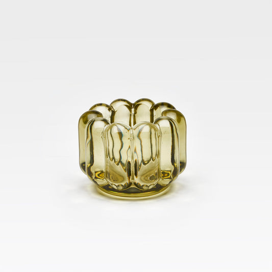 Bold Teelichthalter Grün 7x9cm Tischdekoration Glas Töchter&Söhne