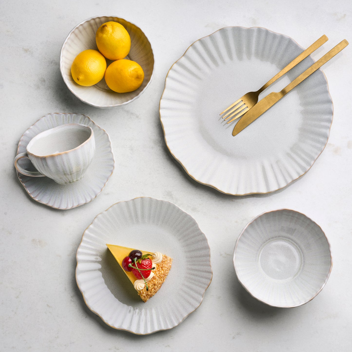 Francesca Kaffee-Set 2tlg.