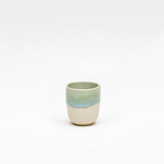 Espressobecher ohne Henkel Leni grün Geschirr Töchter & Söhne