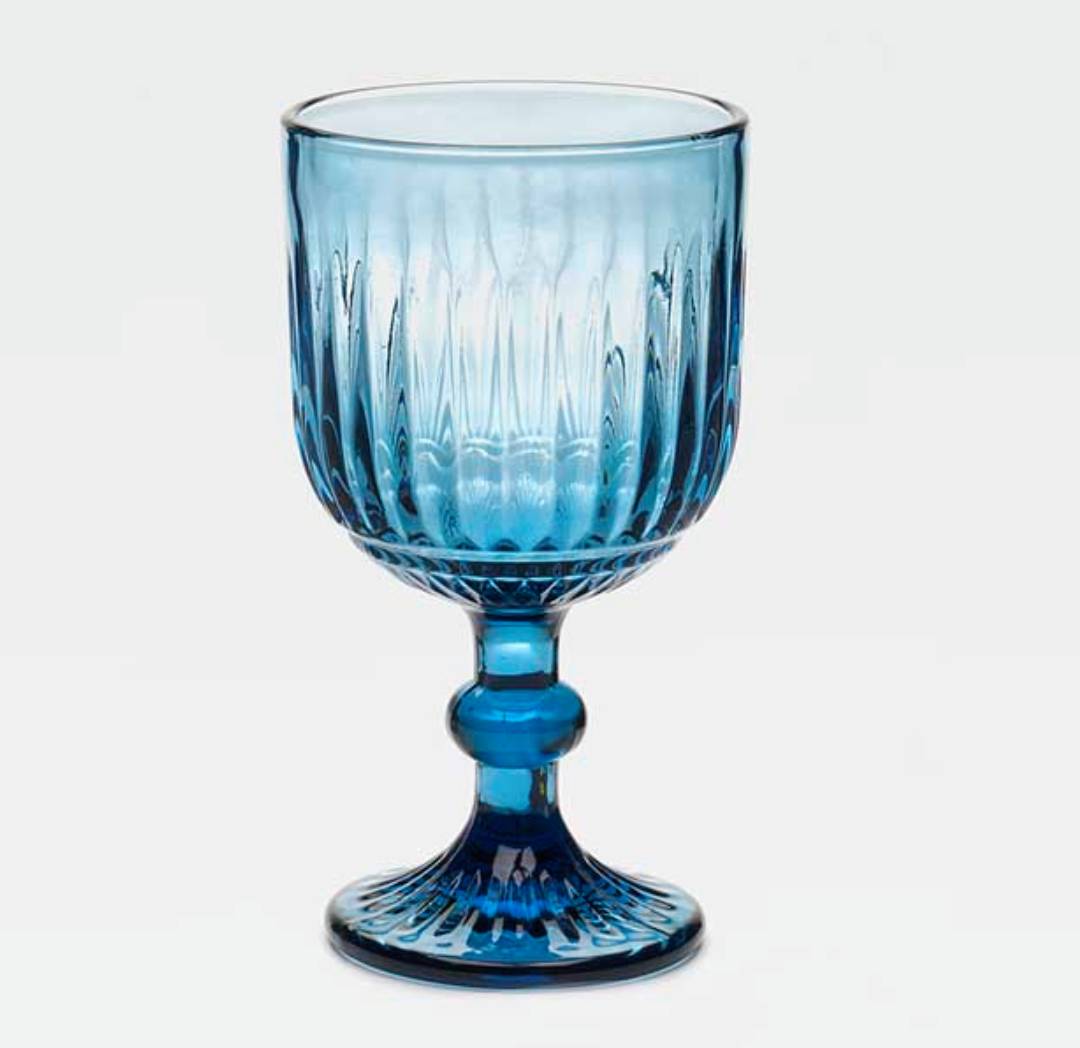 Lina Kelchgläser Blau 4er-Set