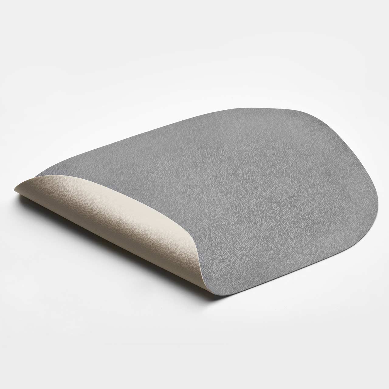 Wende-Platzset Lederoptik grau beige Töchter&Söhne