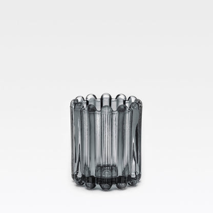 Lines Teelichthalter Groß Smoke