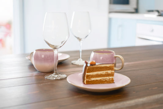 "Kaffeeklatsch mit Mama"-Set Rosa