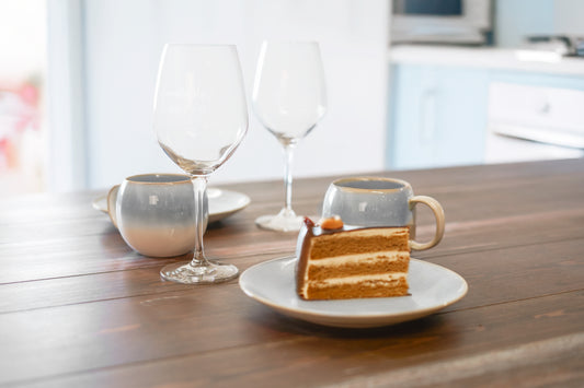 "Kaffeeklatsch mit Mama"-Set Blau