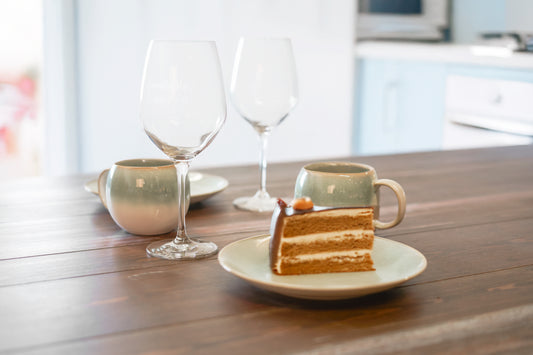 "Kaffeeklatsch mit Mama"-Set Grün
