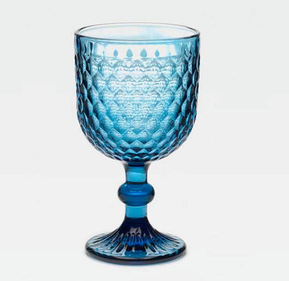 Lina Kelchgläser Blau 4er-Set