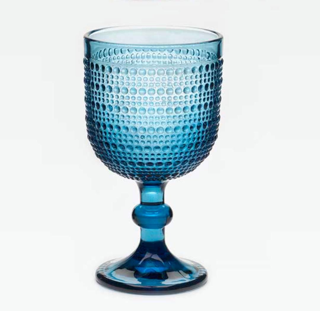 Lina Kelchgläser Blau 4er-Set