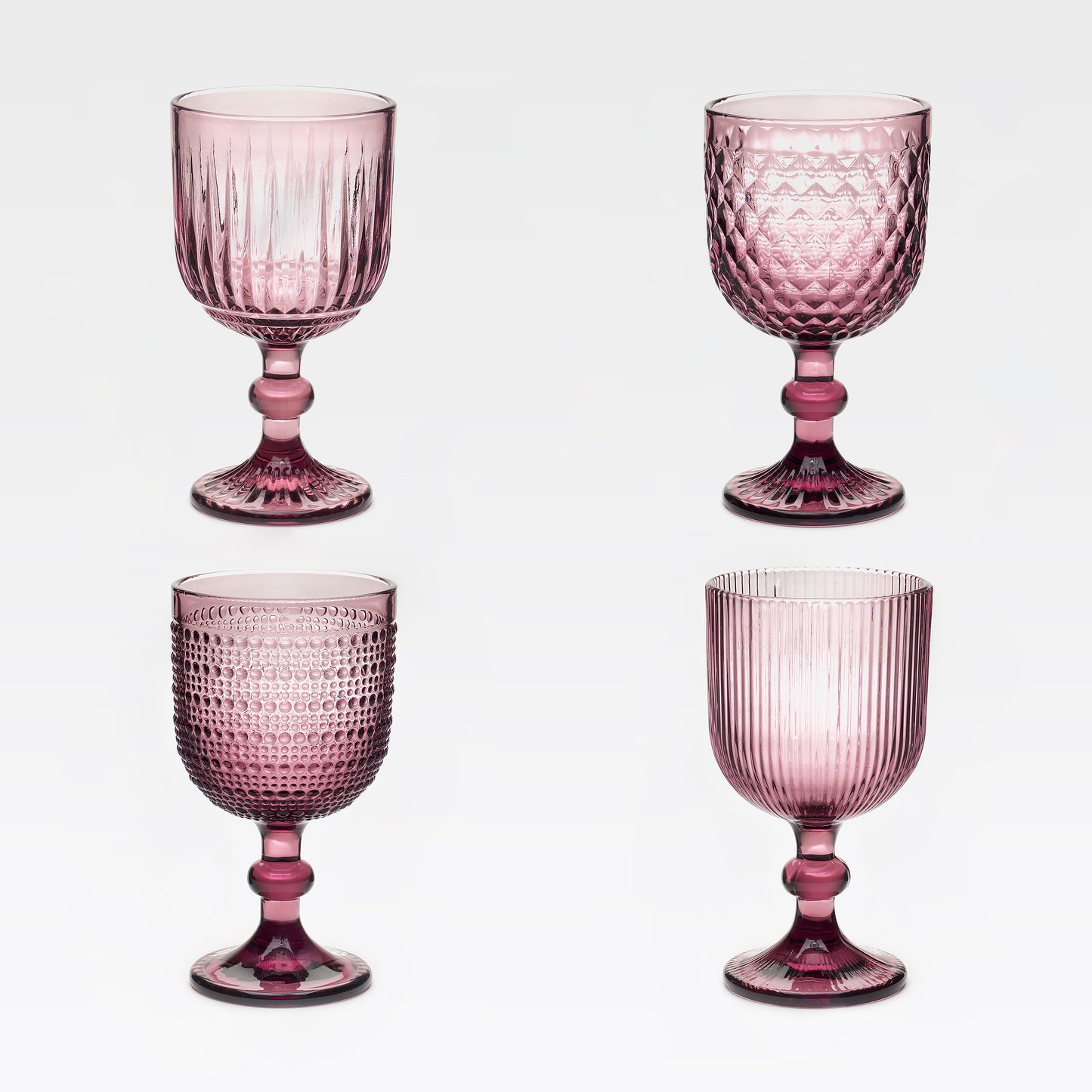 Lina Kelchgläser Rose 4er-Set