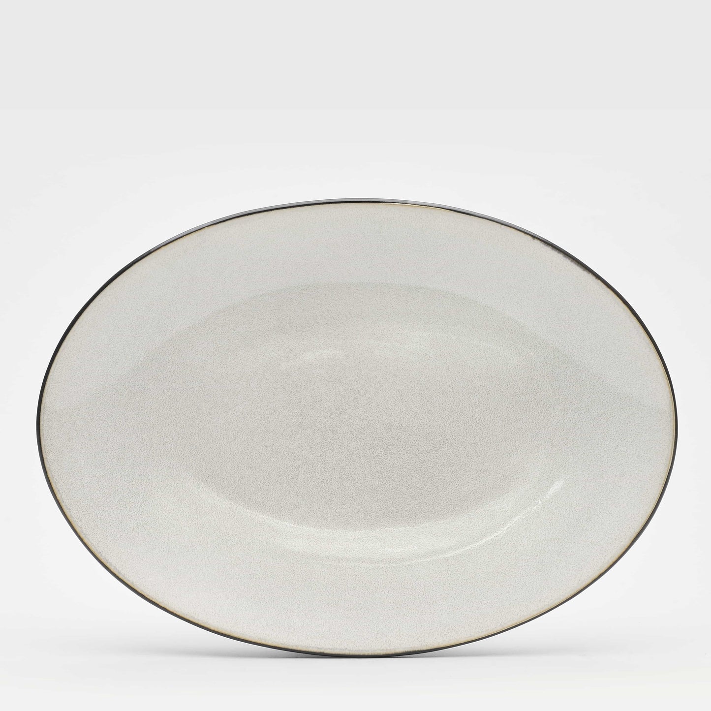 Platte Max Sand Teller oval groß 32x23cm Geschirr Töchter&Söhne