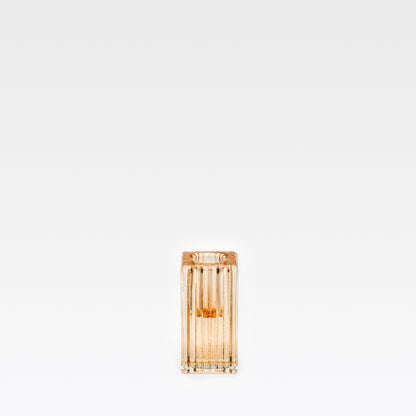 Riffel Kerzenhalter Groß Amber