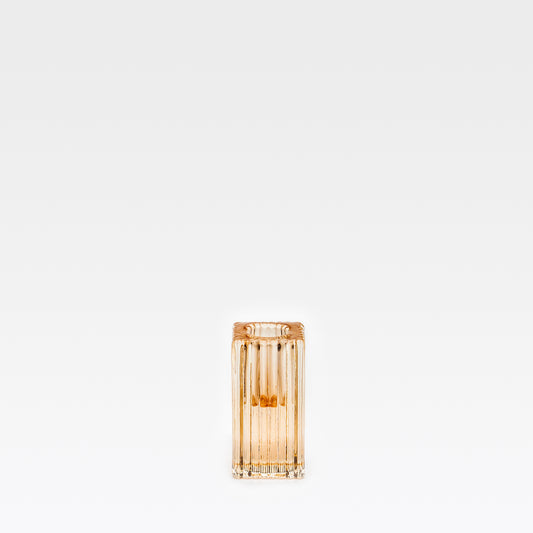 Riffel Kerzenhalter Groß Amber